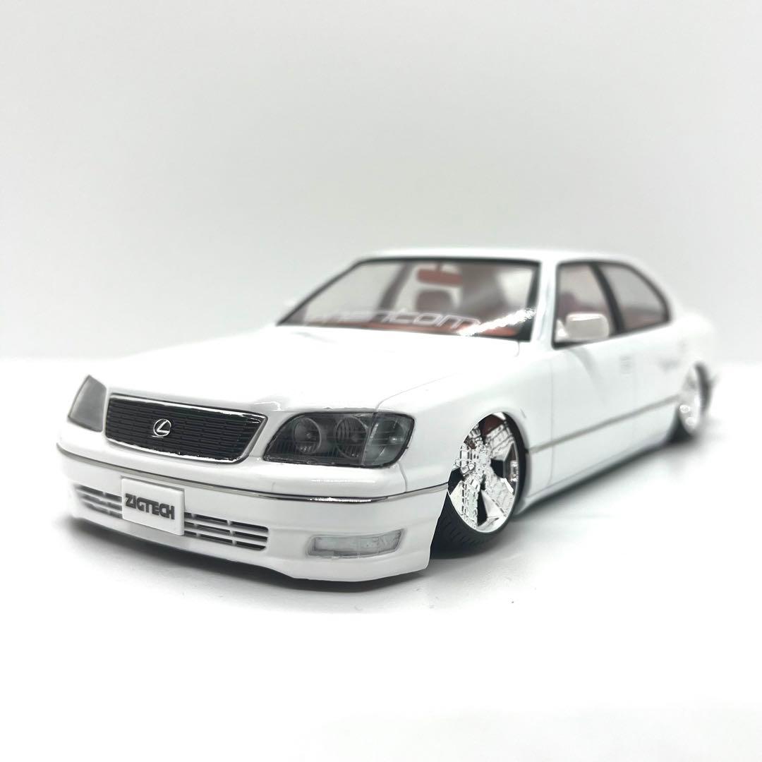 【完成品】アオシマ 1/24 レクサス LS400