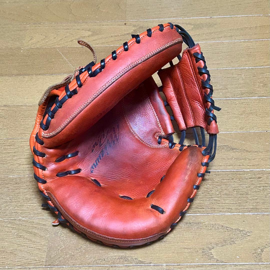 352.オーバーホールフルリペア ミズノプロ　硬式キャッチャーミットNZ型