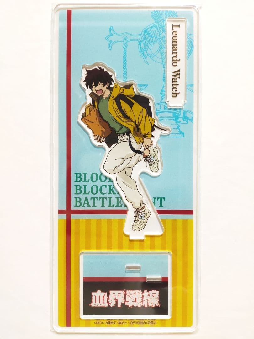 血界戦線 アクリルスタンド レオ ザップ スティーブン クラウス マルイ