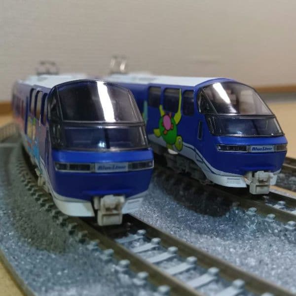 名鉄 1000系 パノラマ ブルーライナー 4輌編成セット　宮沢模型