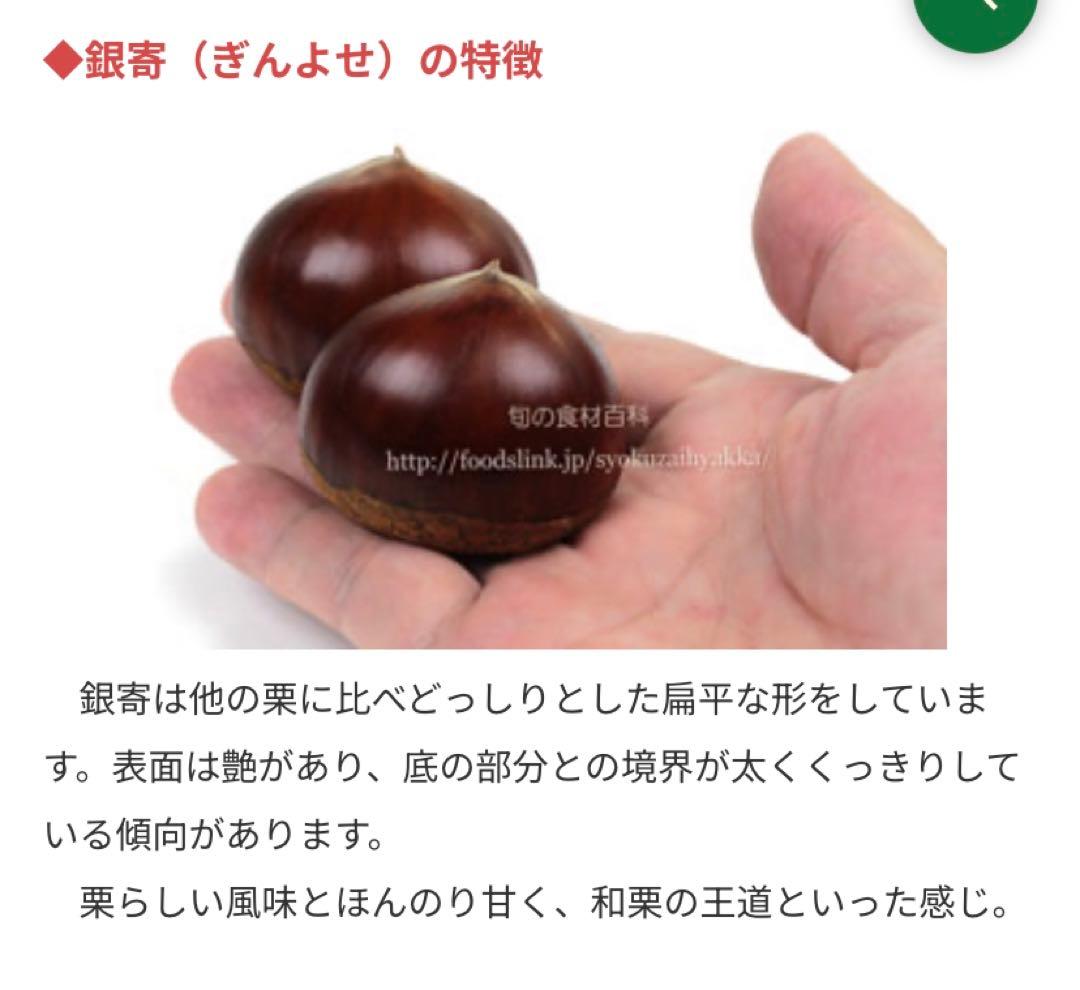 熊本県産　栗　生栗　まゆみ農園　注文画面