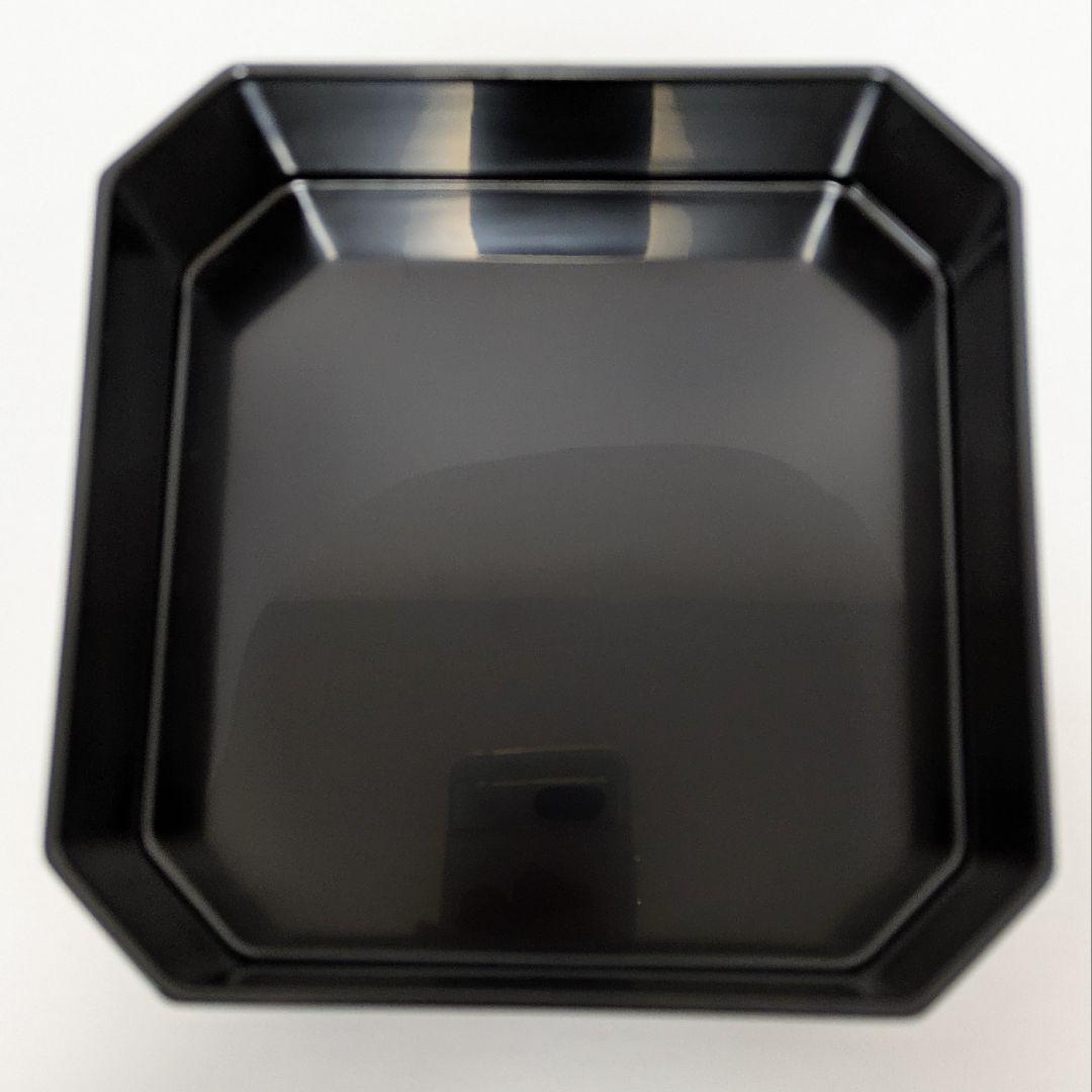 縁高重　重箱　黒真塗　菓子器　 茶道具　古物　中村宗悦