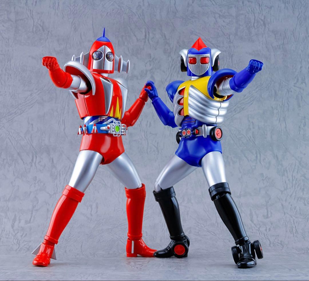 宇宙鉄人キョーダイン　スカイゼル　グランゼル　　2体セット　アクショントイ