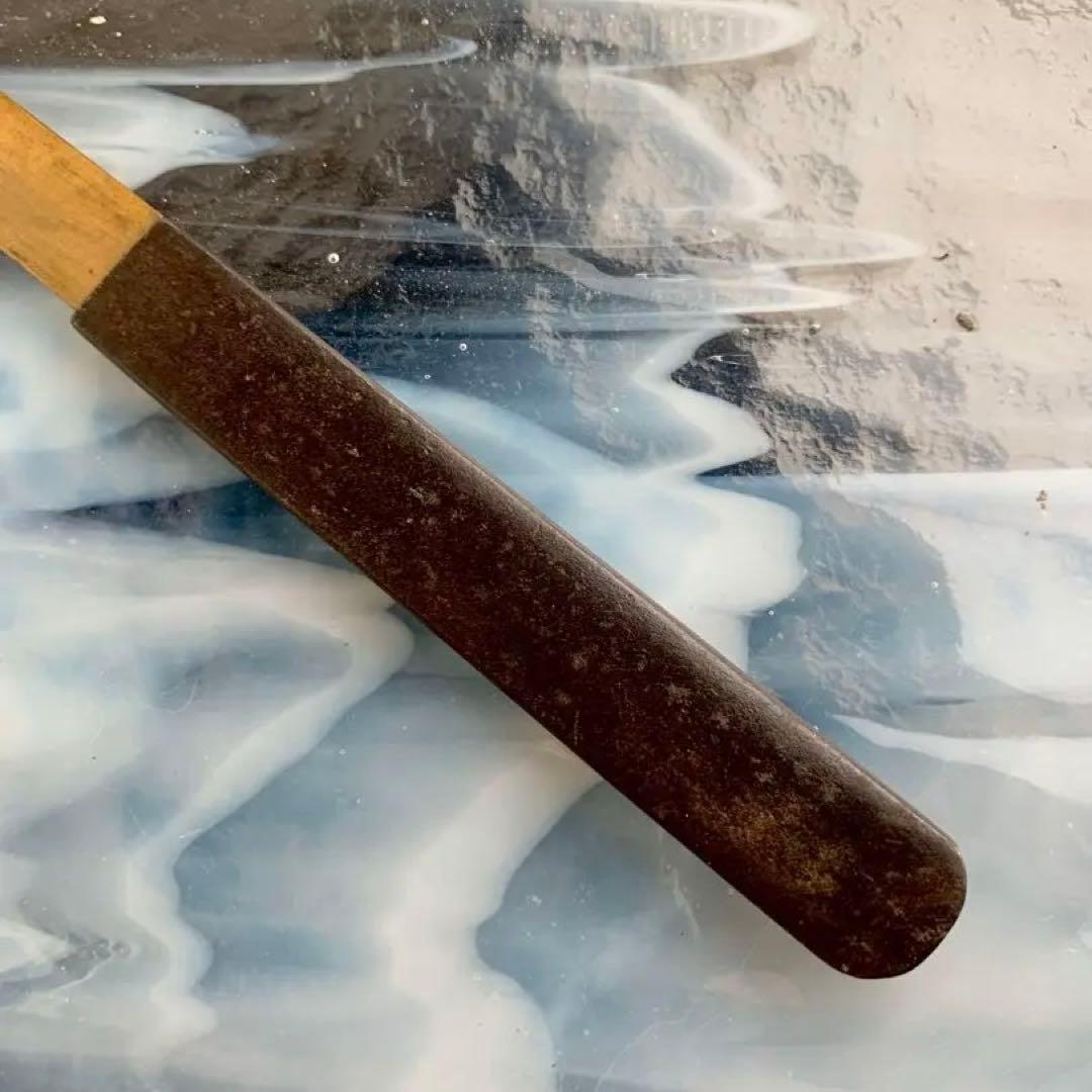 小柄小刀　魚図小柄袋　刀装具（15cm以下の合法サイズ）