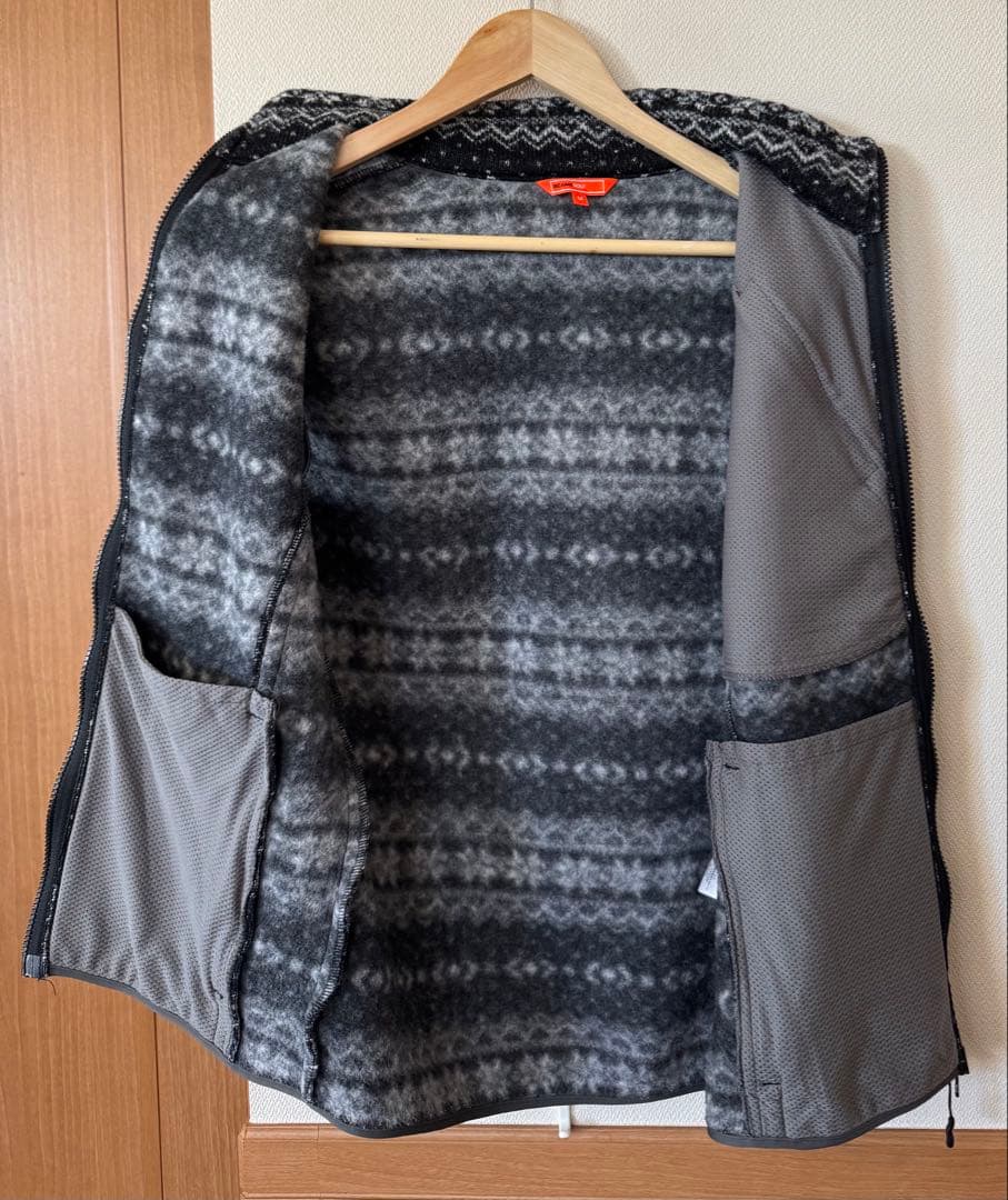 希少　美品　BEAMSGOLF ビームスゴルフ　総柄　ベスト　M