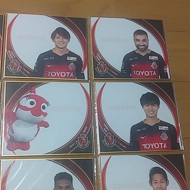 名古屋グランパス オフィシャルミニ色紙21枚セット相馬勇紀選手直筆サイン入り