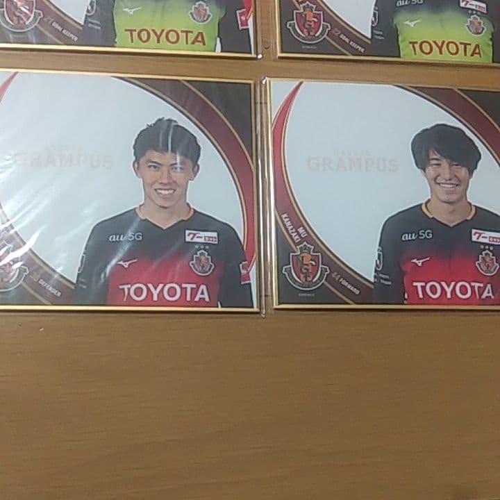 名古屋グランパス オフィシャルミニ色紙21枚セット相馬勇紀選手直筆サイン入り