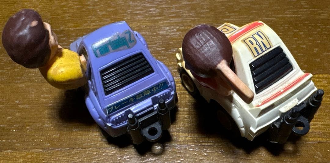超激レア品　 メーカー自主回収品なのにここに？ タカラ箱乗りチョロＱ2台も！