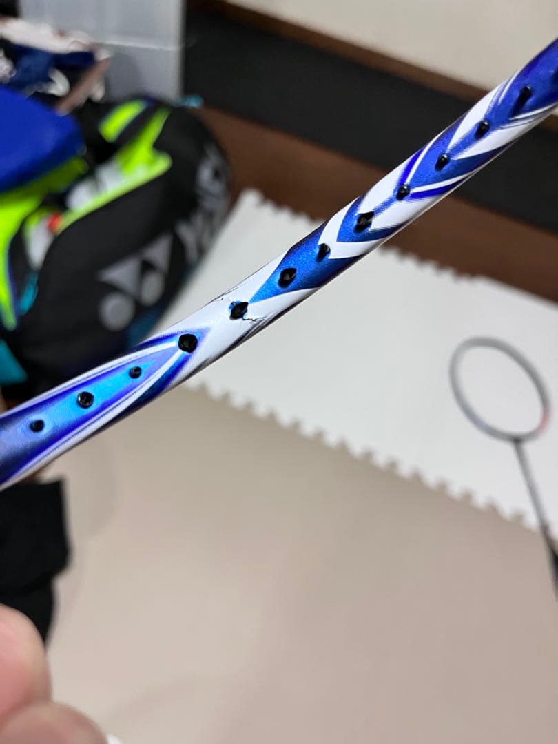 バドミントンラケット 100zz旧色2本 Zストライク限定色一本