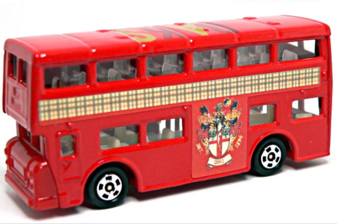 【幻のトミカ 非売品】DAKSコラボ 二階建てバス 貴重 ナイガイ社＆ダックス