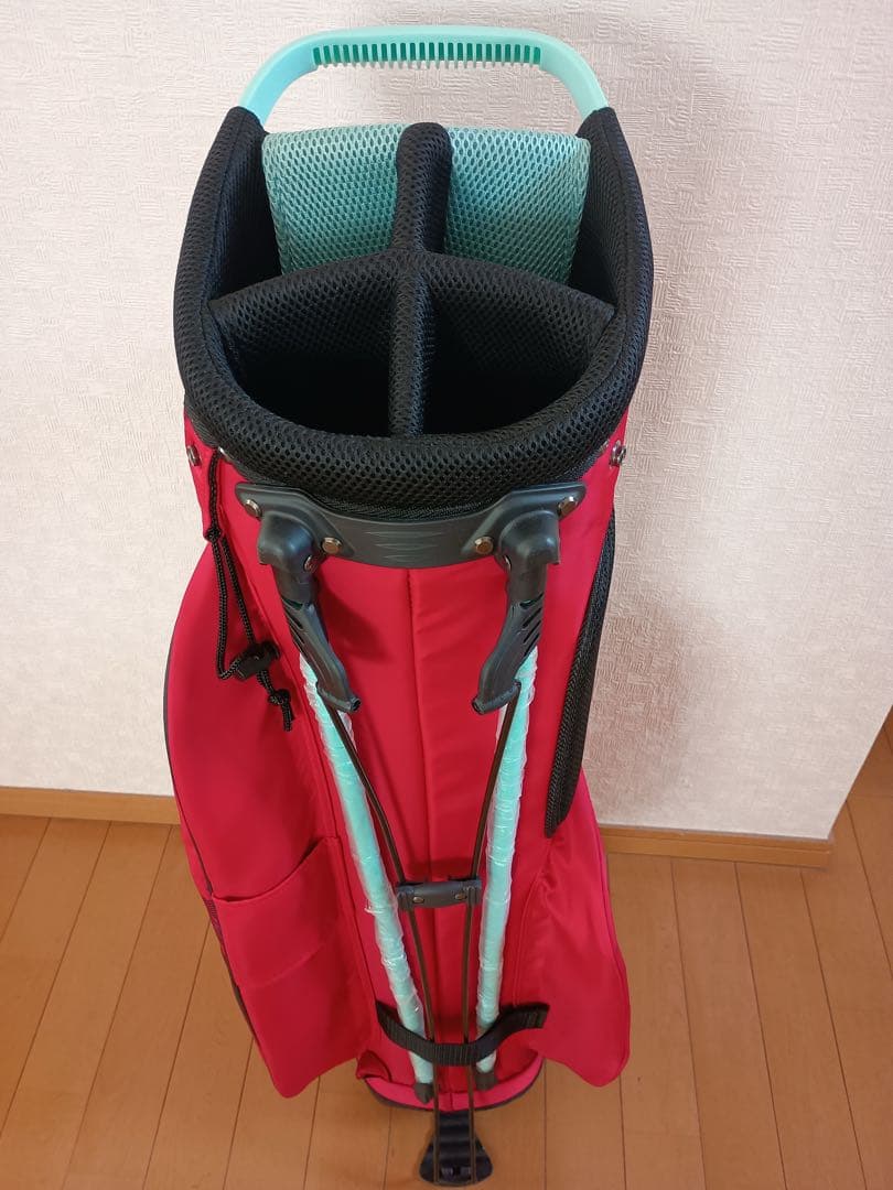 美品 munsingwear ゴルフバッグ スタンド付