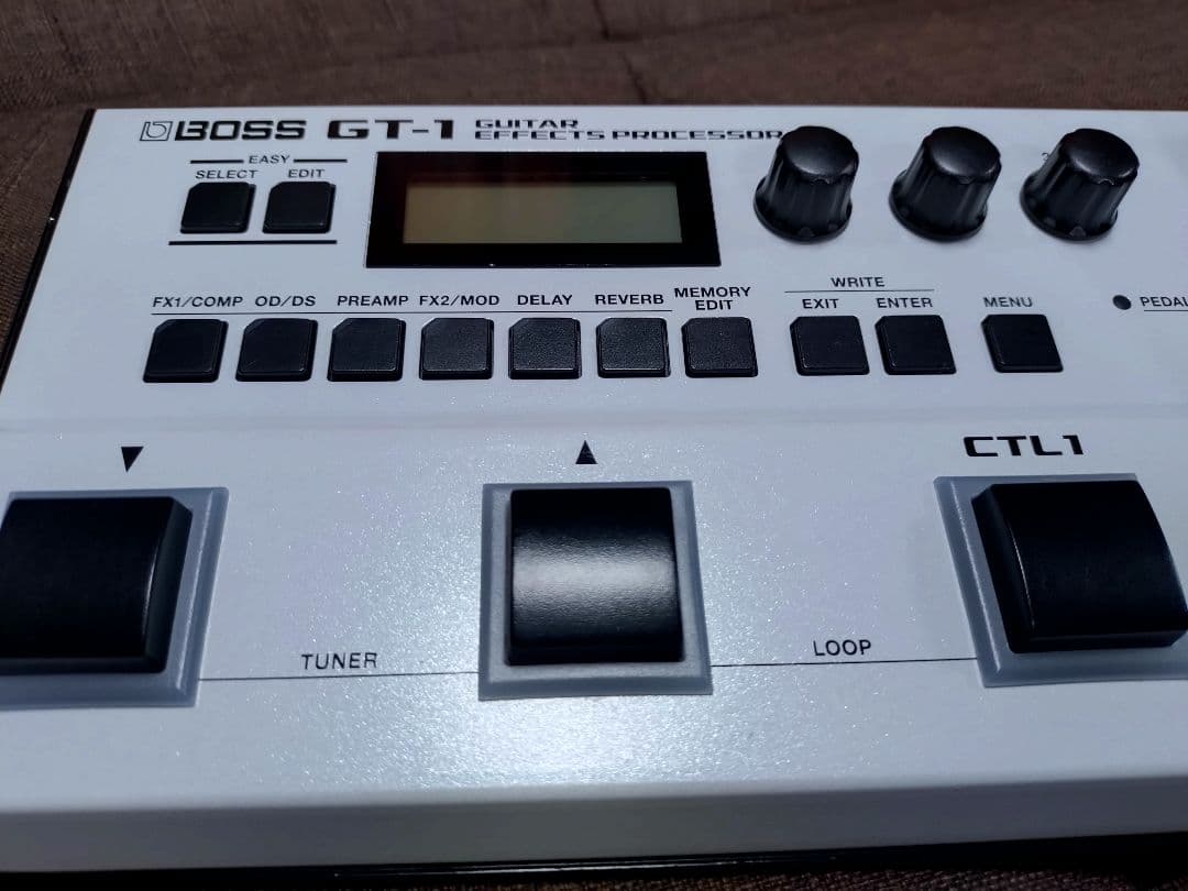 BOSS GT-1 　専用アダプタPSA-100S・GT-1の教科書　箱付き