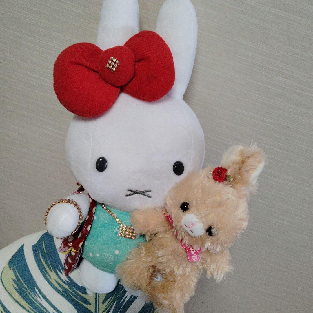 ミッフィー ぬいぐるみ 和服風 セット 約 30cm vintage