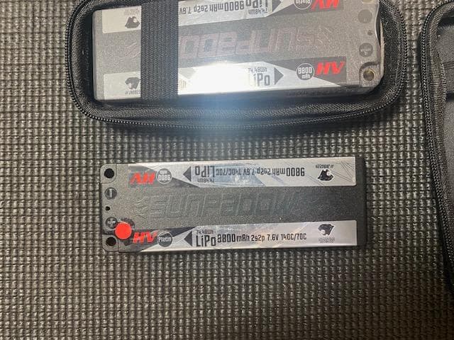 SUNPADOW-Platin9800新品1本/使用品1本の2本セット