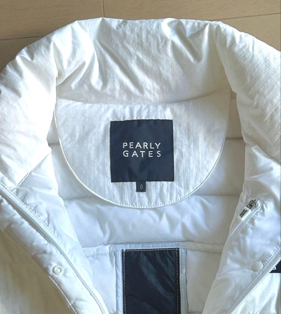 ミッキー様PEARLY GATES ホワイトダウンジャケット