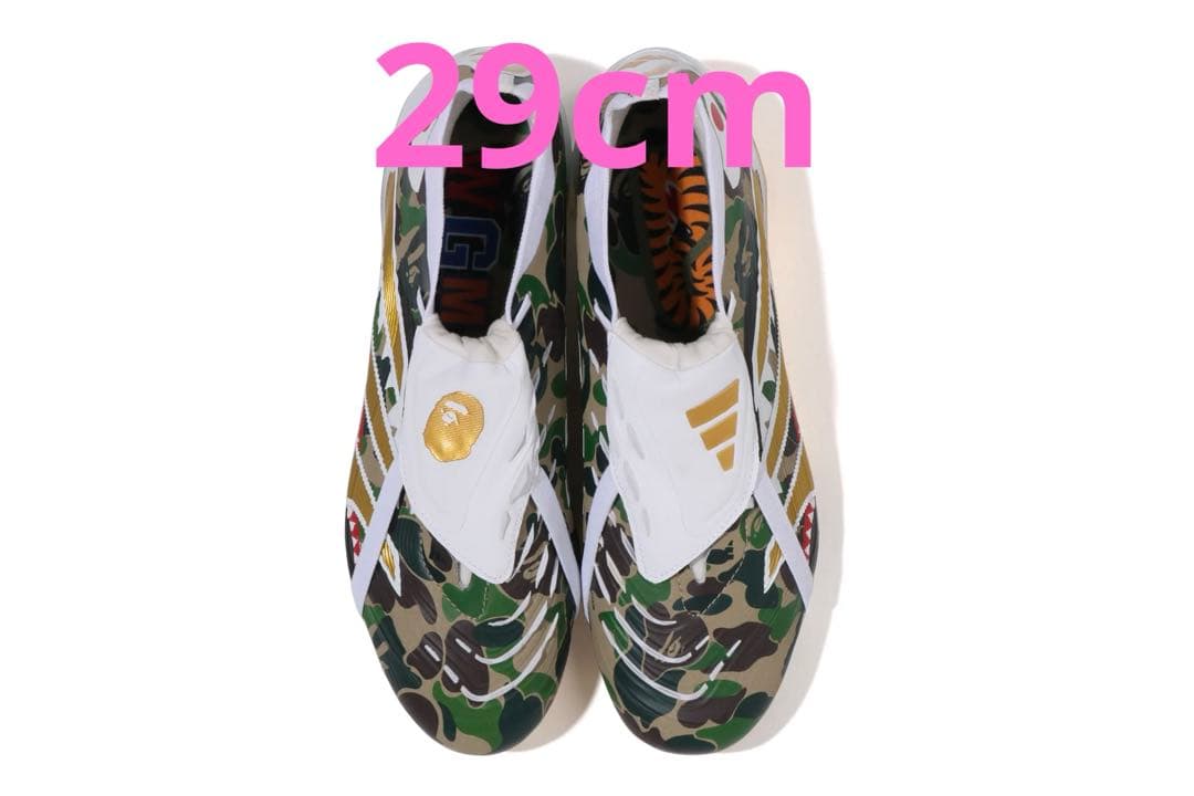 【 BAPE X ADIDAS 】PREDATOR ELITE FT FG