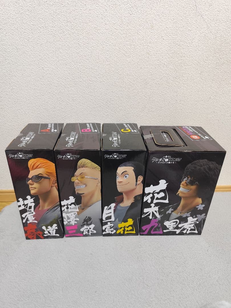 クローズ 一番くじ フィギュア コンプ D賞 E3賞付き