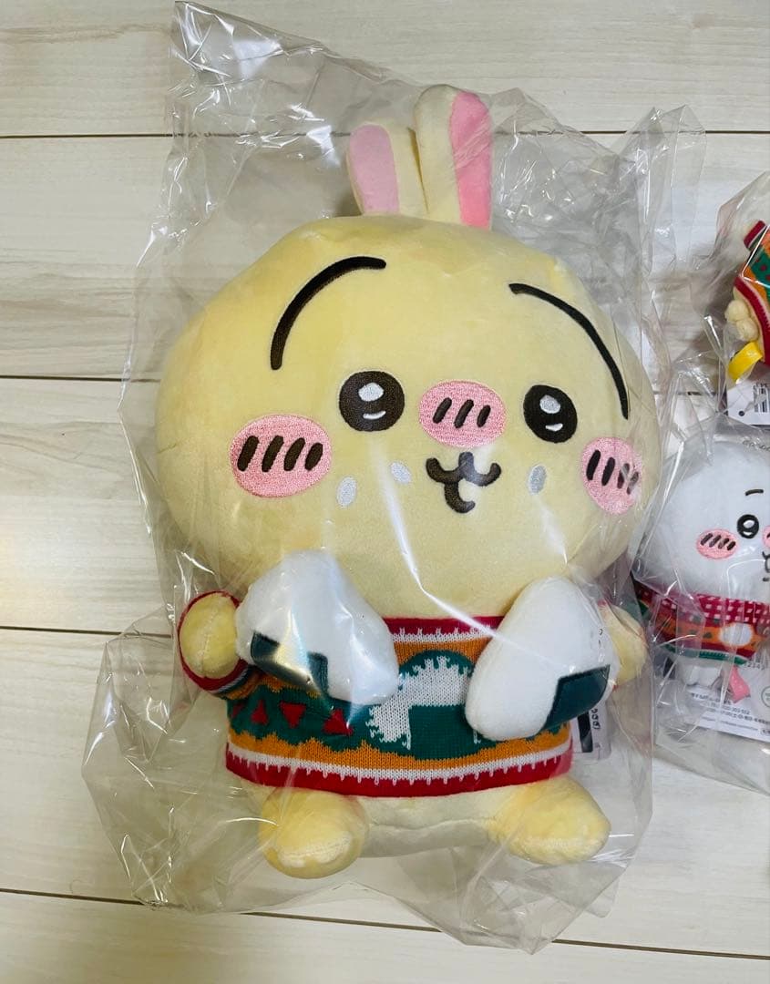 ちぃかわセブンくじうさぎC賞 マスコット4個