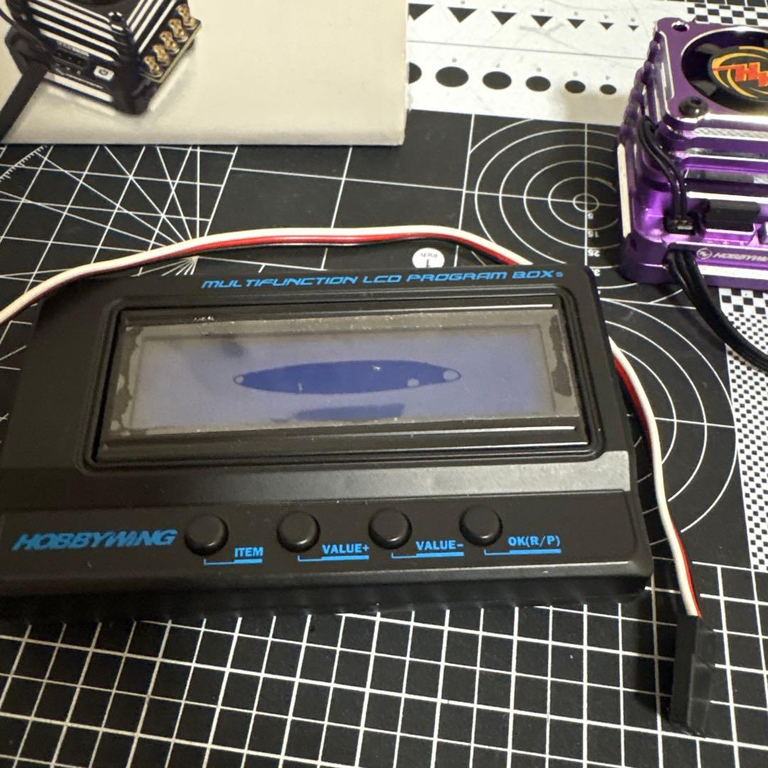 hobbywing xerun XD10pro プログラムカードセット