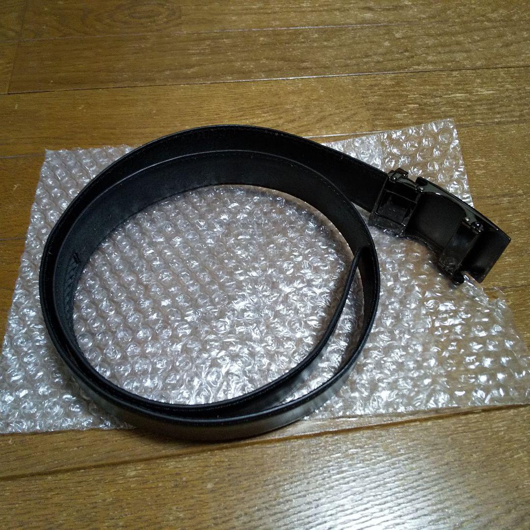 矢沢永吉様、スライドレザーベルト（羽ロゴ）ブラック、バックル仕様です。