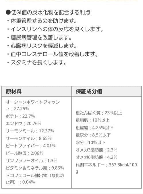 フィッシュ4ドッグ オーシャンホワイトフィッシュ １５kg