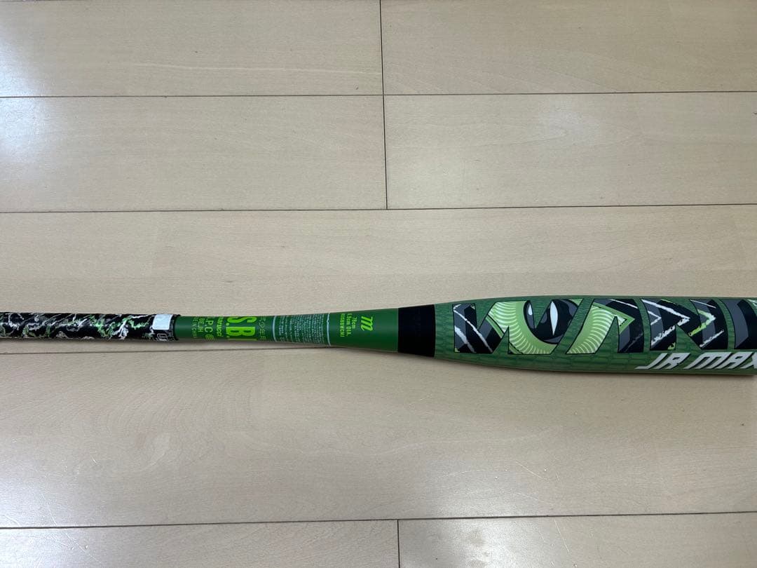 k*h様 緑ワニクラッシャーMAX78cm　少年軟式野球バットジュニア （バット