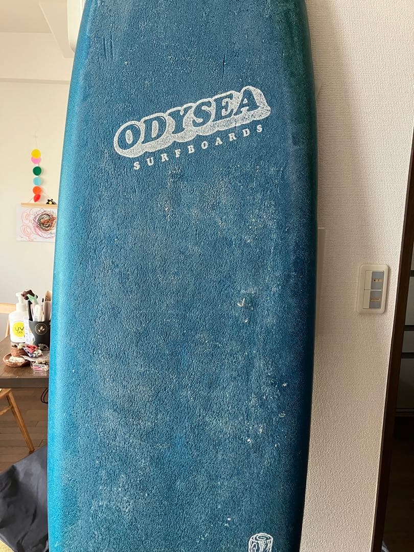 青緑色　Catch surf log 7ft Odysea