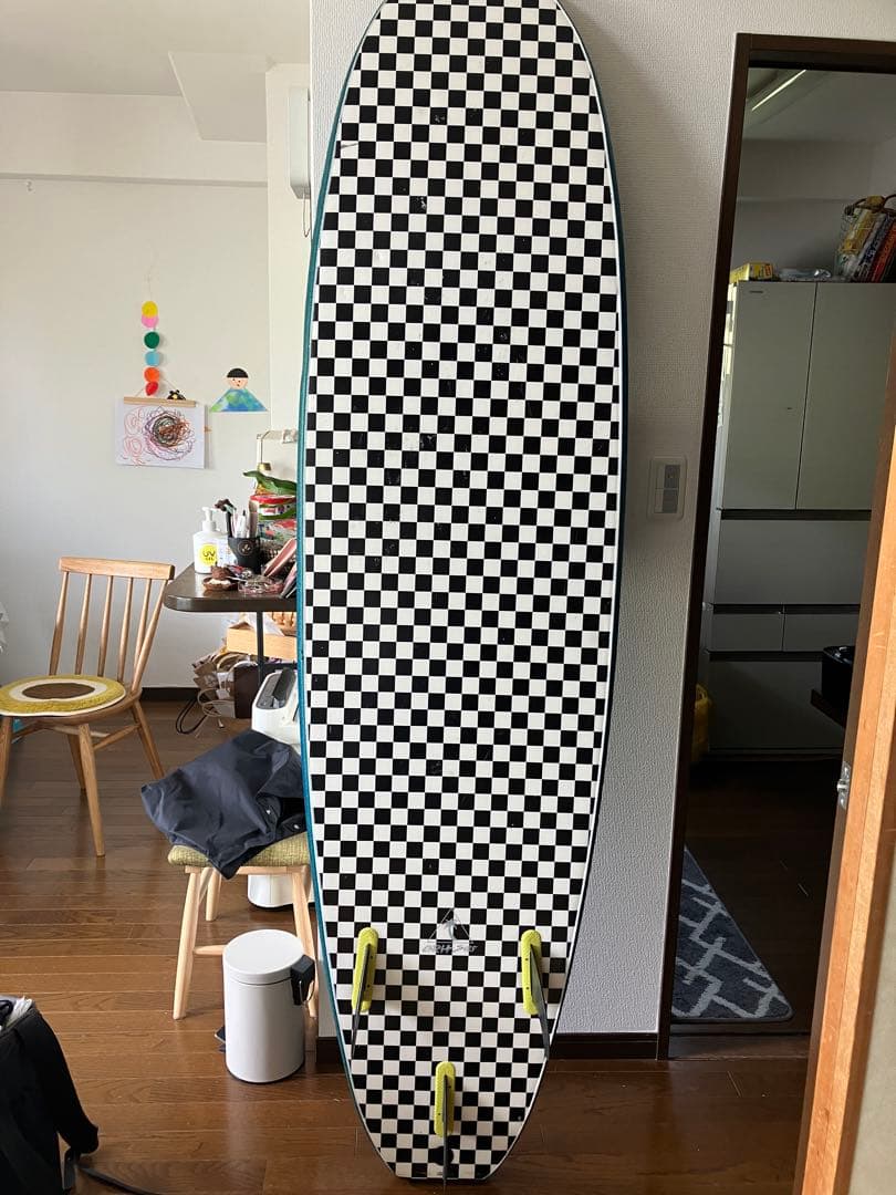 青緑色　Catch surf log 7ft Odysea