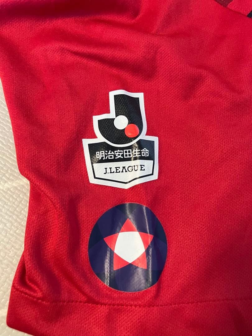 鹿島アントラーズ　支給品　上下ユニフォームセット