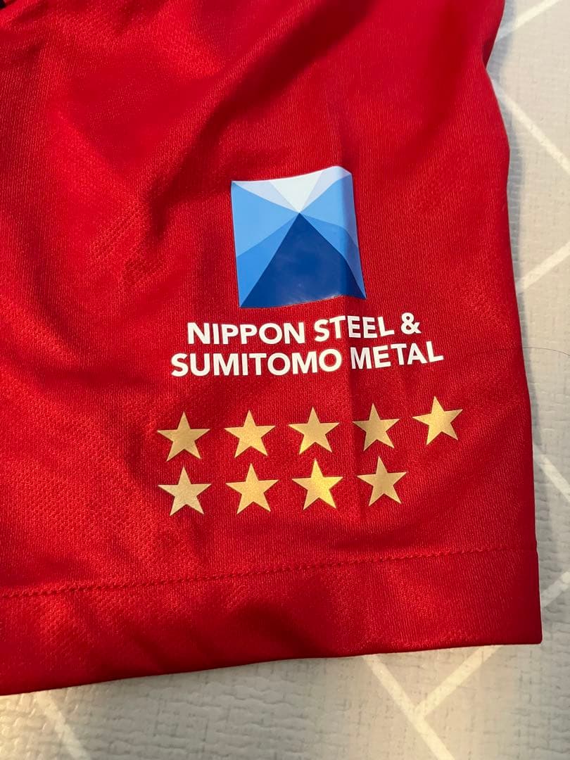 鹿島アントラーズ　支給品　上下ユニフォームセット