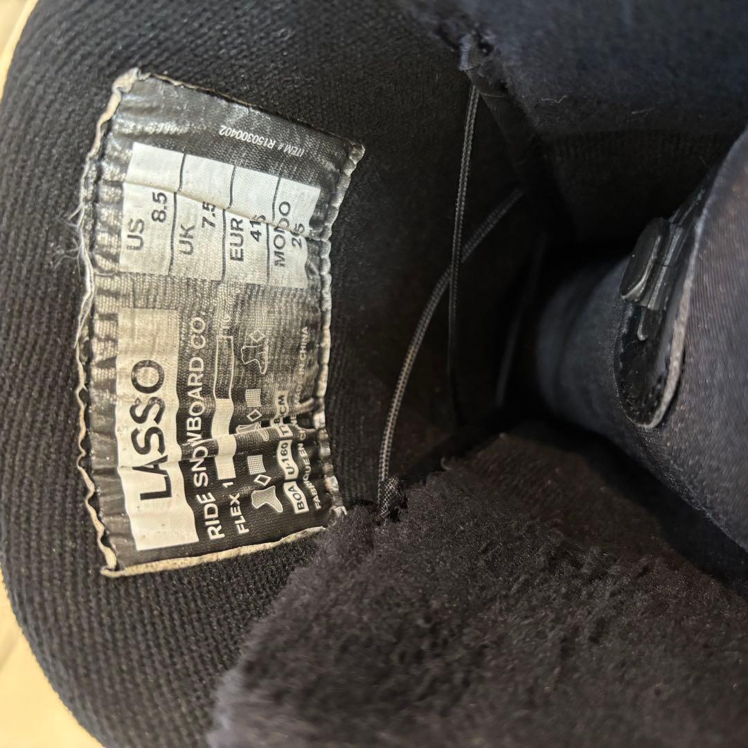 RIDE LASSO ダブルBOA スノーボード ブーツ 26.5cm