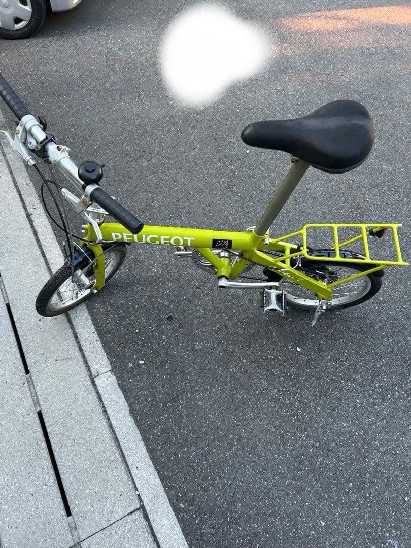 PEUGEOT CitiBike 折りたたみ自転車 ライムグリーン