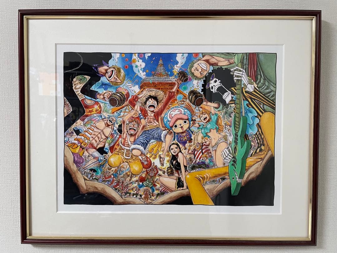 底値　複製原画　ワンピース　東京タワー　廃盤