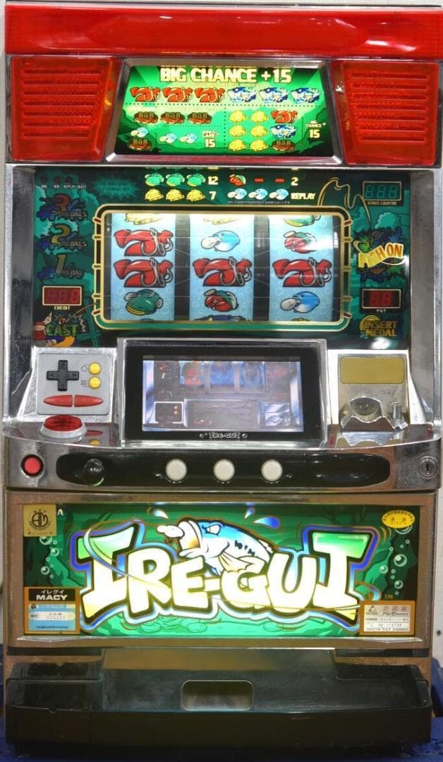 【パチスロ実機】メーシー★イレグイ IRE-GUI【不要機付】４号機・レア