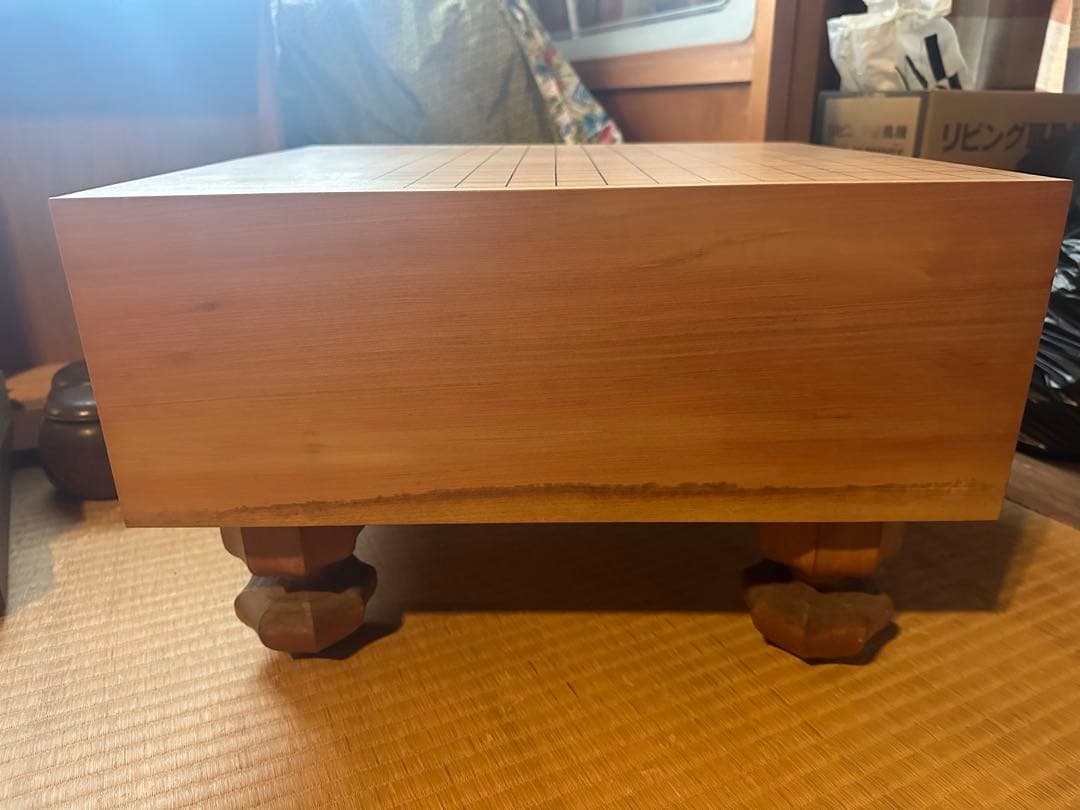 囲碁盤　蛤碁石セット