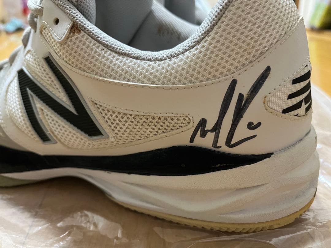 ラオニッチ　本人着用　シューズ　サイン入り