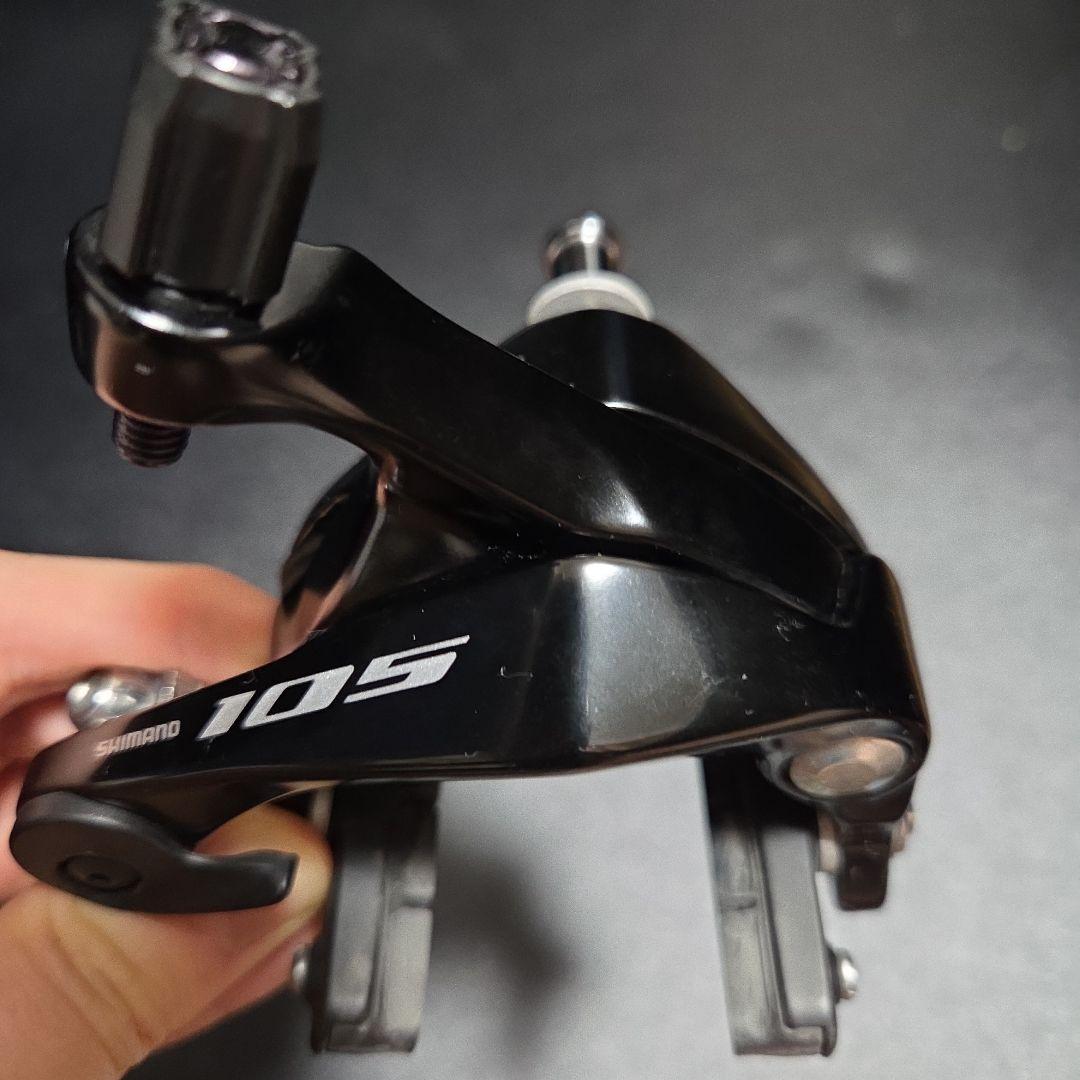 Shimano 105 キャリパーブレーキ BR-R7000 パッド付き