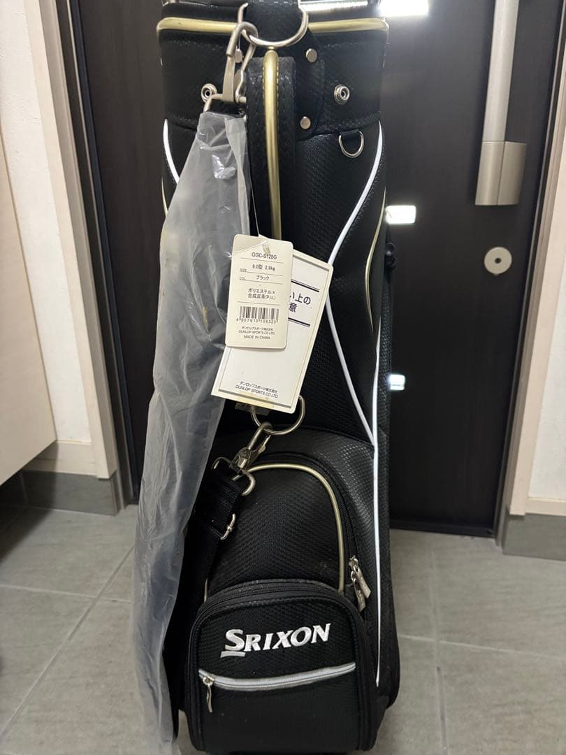 Srixon ブラック ゴルフバッグ