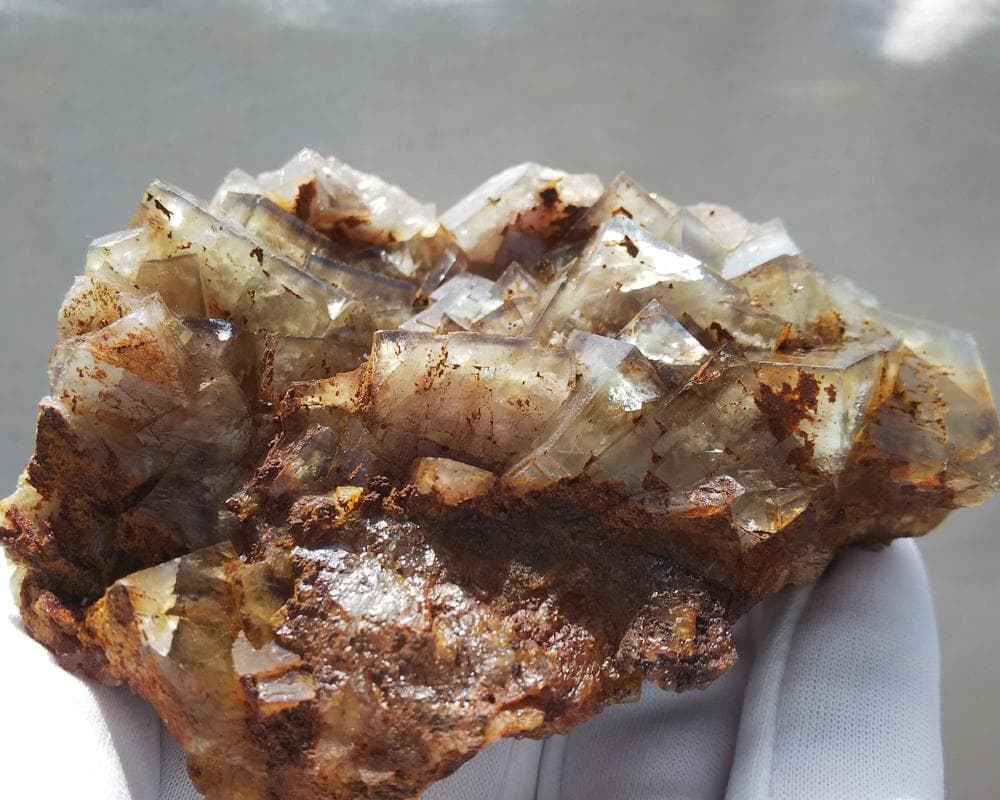 348 ブルーゾーニング×イエロー フローライト ドイツ産