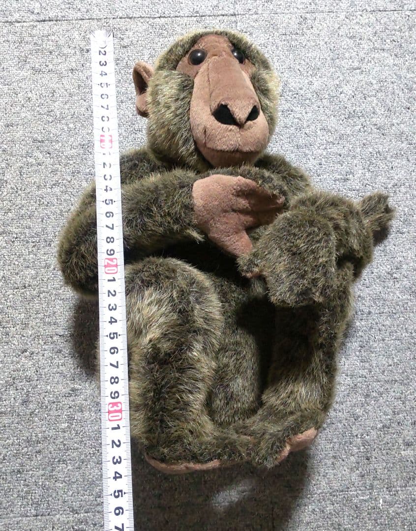 猿 ぬいぐるみ お座り レトロ 希少