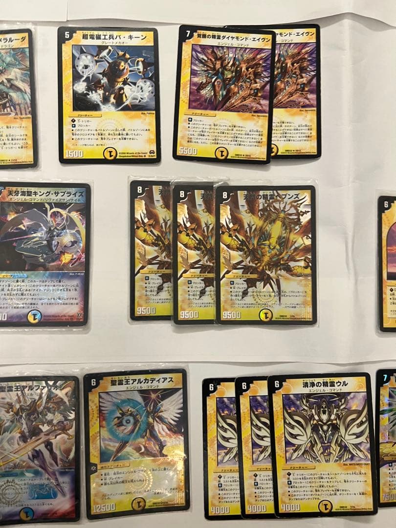 デュエマ DMD-32 クロニクルデッキ 他　聖霊王の創世 デッキケース付44枚