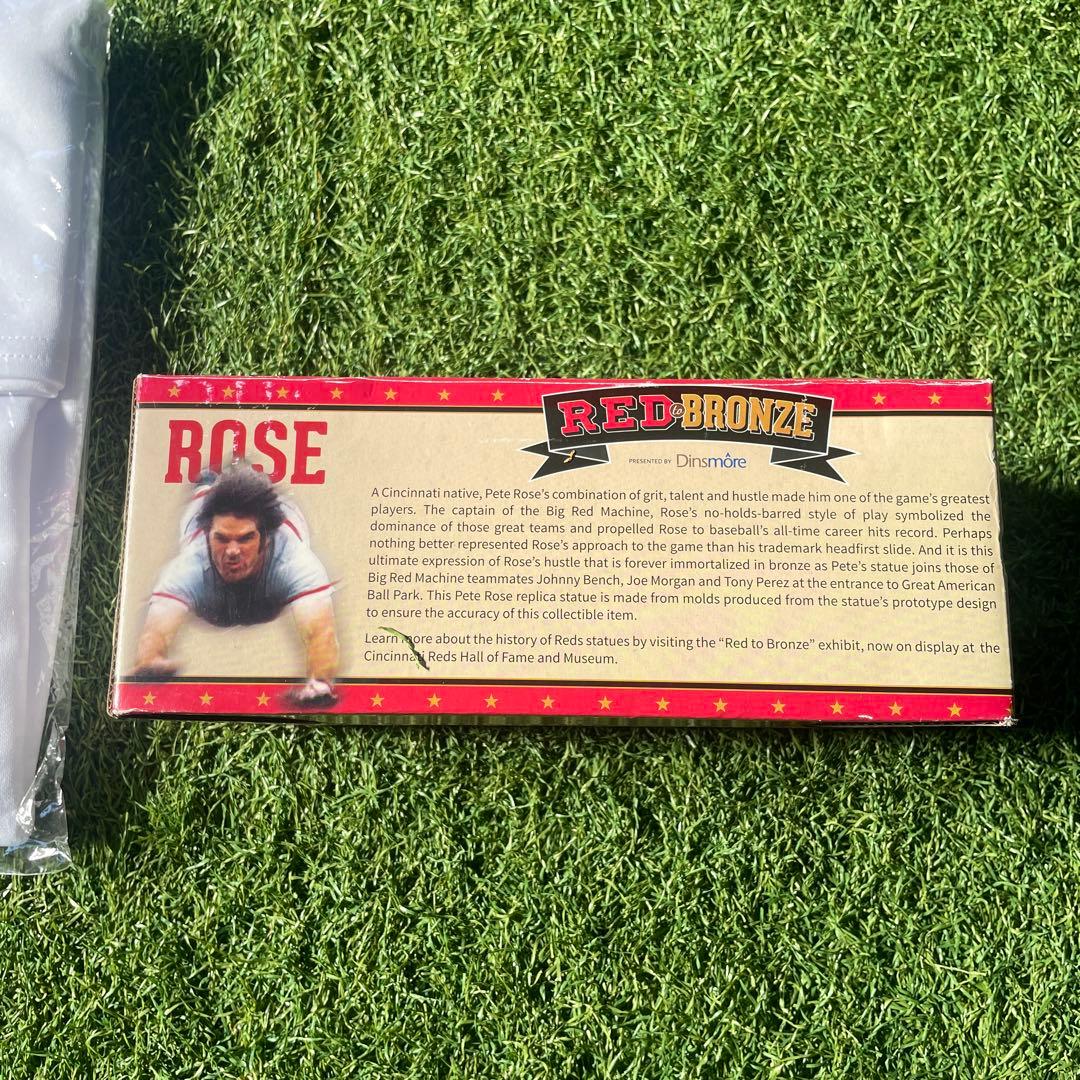 ピートローズ氏　直筆サイン　500枚限定記念ジャージと非売品ブロンズのセット