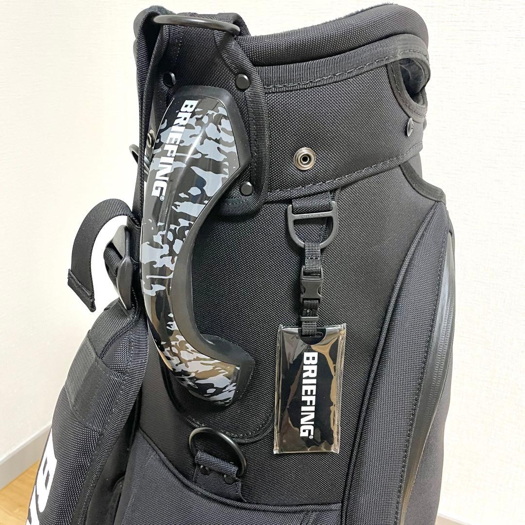 【完売品,未使用級】ブリーフィング キャディバッグ CR-3 シルバーブラック