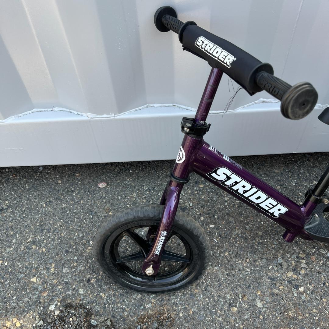 STRIDER 12 pro ストライダープロ バランスバイク パープル