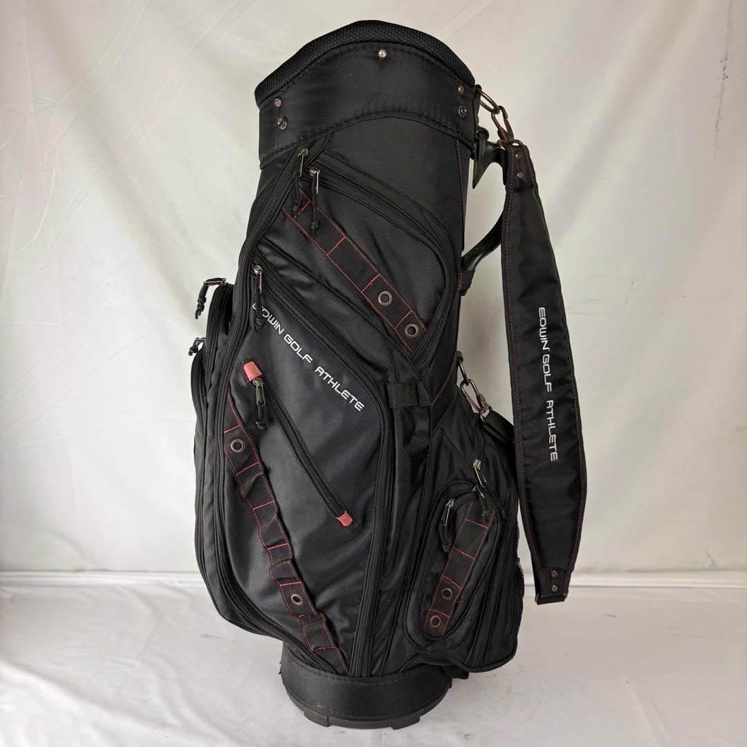 【希少品】エドウィン ゴルフアスリート キャディバッグ EDWIN 7分割