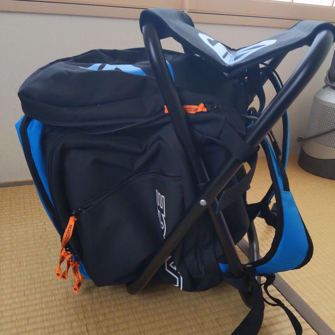 LANGE 折りたたみ式バッグ 青