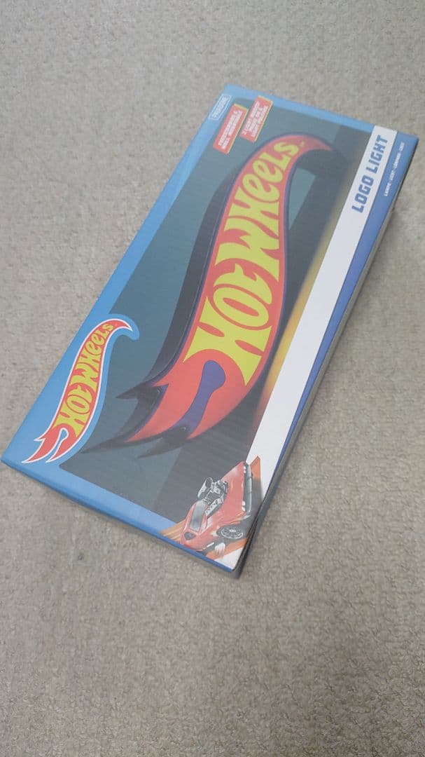 ホットウィール ライト ケースロゴライト ディスプレイケース