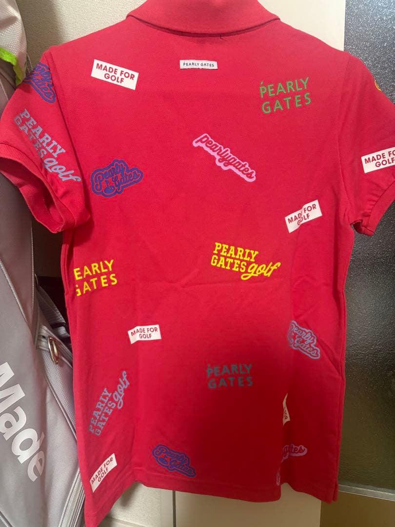 PEARLY GATES ゴルフ用ポロシャツ ピンク