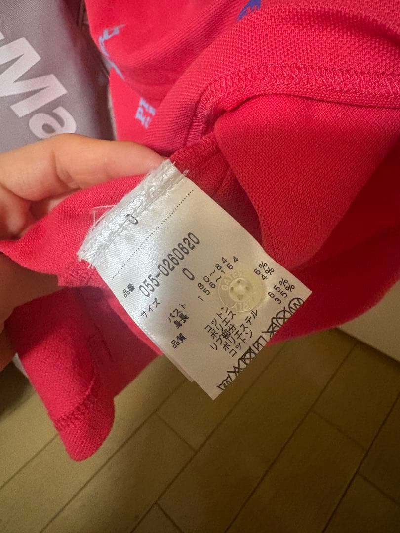 PEARLY GATES ゴルフ用ポロシャツ ピンク