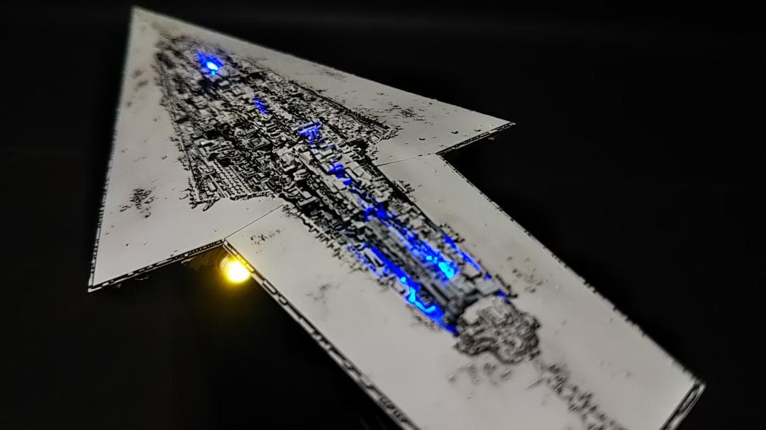 スーパー・スター・デストロイヤー　SSD　　BM　電飾改　完成品　改